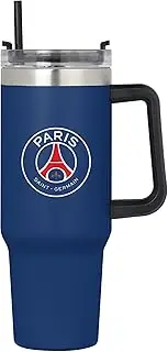 FOCO Officially Licensed Paris Saint-Germain FC Football Team Colour XL 1.1L/40oz Insulated Travel Mug