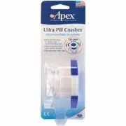 Apex Ultra Pill Crusher Powerful Leverages to Easily Crush Tri-Grip 1 Ct 12 Pack