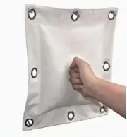 Wing Chun Wall Mounted Sandbag Kung Fu Boxing Training Punching Bag Speed Focus