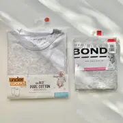 Bonds Baby Leggings Underworks Short Sleeve Bodysuit Grey Size 1 (G)