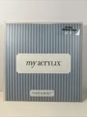 CTMH Close To My Heart My Acrylix Believe Caps D1083 Uppercase Letter Stamp Set