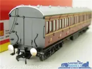 HORNBY R4656 LMS NON CORRIDOR COMPOSITE COACH MODEL TRAIN CARRIAGE 16597 1:76 K8