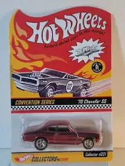 Hot Wheels 16th Annual Convention Series '70 Chevelle SS 3353/10,000 w Protector
