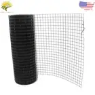 24" × 50' Electric Welding Mesh For Chicken Coop Wire Welding Mesh 1" × 1" Black