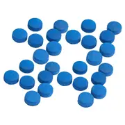 24pc Formula Sports Diamond Pro Tip Glue On/Snooker Cue Tips Accessory 10mm Blue