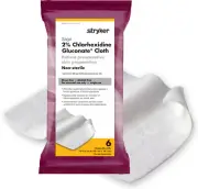 2% Chlorhexidine Gluconate Cloth 2 pack / 6~ea package total of 12