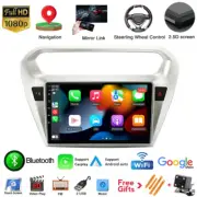 9" For PEUGEOT 301 2014-2018 Android 10 Car Stereo Radio GPS Navigation Carplay