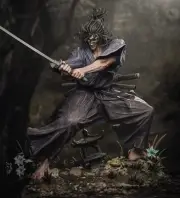 Musashi Miyamoto 3D Print Unpainted/Unassembled