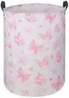 DUYIY Round Laundry Hamper Storage Basket Laundry Organizer Hamper Storage Bi...