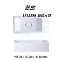 在飛比找蝦皮購物優惠-【欽鬆購】 凱撒 衛浴 OVO LF5239R LF5239