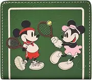 [FOSSIL] Women's Green Leather Mickey Sport Wallet