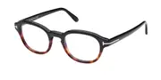 Tom Ford FT5871-B Blue-Light Block 005 Men's Glasses Tortoiseshell Size 49 - Private Health Rebate - Blue Light Block Available