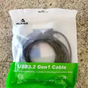 Oculus Quest 16 Foot Link Cable Right Angle USB 3.2 Gen 1 USB C to USB A Sealed