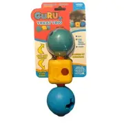 GuRu Challenge Engage Occupy Spin Fill With Treats Entraining Dog Toy Brand New!