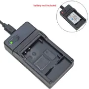 Battery charger for Sanyo DB-L80 VPC-CA102 VPC-CG10 CG102 CG21 GH3 GH4 PD1 PD2