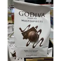在飛比找蝦皮購物優惠-Godiva 心型黑巧克力 415公克