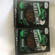 2 Boxes Cauliflower Penne Made With Pea And Lentil Just 3 Ingredients 8oz X2
