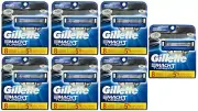 Gillette Mach3 Turbo Razor Blade Cartridges. 8 Count (7 Pack)