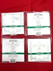 100% Authentic 4 sets Pirastro Chromcor 4/4 Medium Violin String Set Ball End