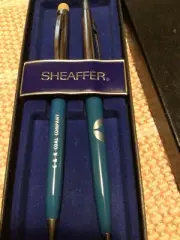 Sheaffer Pen Set~Vintage~C & K Coal Company~Clarion PA~EXC!