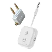 Portable Bluetooth 5.3 Audio Adapter HIFI Stereo with Mic 2 in 1 Receive8812