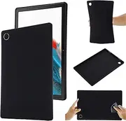 [HYAUUcase] Case for Samsung Galaxy Tab A9+/A9 Plus 11” 2024 Model (SM-X210/X216/X218),Ultra Thin Lightweight Matte Soft Flexible Frosted TPU Skin Bumper Back Cover Shell (Black)