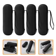 4 Pcs Headphone Data Cable Storage Bag Travel Earphone Protective Case