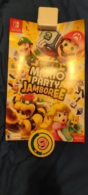 Nintendo NY Super Mario Party Jamboree Poster