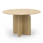 Arco Natural 120cm Round Oak Dining Table