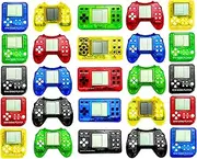 TGIQROVE 12Pcs Video Game Keychain, Gamer Party Favors Video Game Party Supplies for Kids, 3 Styles Mini Game Console for Kids Backpack, Birthday Party, Classroom Prizes