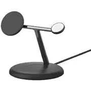Belkin BoostCharge Pro 15W Qi2 3-in-1 Wireless Charger Black