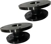 ULTECHNOVO 2 PCS Car Speaker Adapter Ring to Mounting Spacer for Vehicle Loudspeaker Horns Durable Stain Resistant Practical Design for Easy Installation