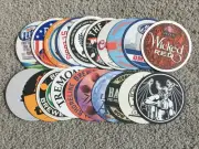 20 Beer Coaster Brooklyn Coors Budweiser Petes Huss Blue Moon Stone Miller B53
