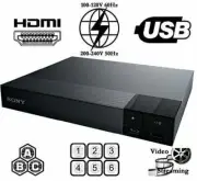 Sony BDP-S3700 Region Free DVD and Blu-Ray Disc Player - A, B, C & 0-9 PAL/NTSC