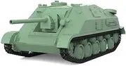 MRY-SFW Army Tank 1/87 HO Scale Railway Military Model Kit Soviet SU-76D Tank Destroyer