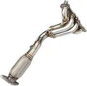 Shuogoufeng Store High Flow Automotive Exhaust Modification Parts-Exhaust Manifold Header Compatible With Ford Compatible With Fiesta 1.6 2012-2018 Car Exhaust Duct