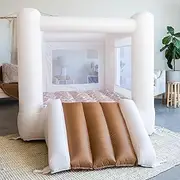 Bouncee House in Bloom - Outdoor & Indoor Bounce House with Slide - Pink Bounce House for Kids 3-6 - Trendy Toddler Bounce House - Small Bounce House - Jump House - Kids Bounce House
