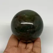 379.9g, 2.5" (64mm), Ocean Jasper Sphere Geode Crystal Reiki @Madagascar, B25355