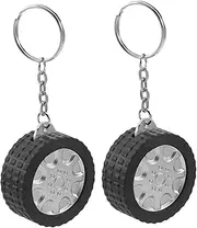 [SMASOLO] 2pcs Portable Tape Measure Keychain Retractable Measuring Tape for Home Office and Construction and Versatile Keychain Tool