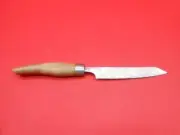 Custom Handmade Damascus Steel Table Knife Teak Wood Handle Pcs C031