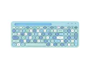 Colorful Wireless Bluetooth Keyboard - Blue