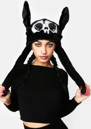 [Friends4evr] Bone Bunny Flappy Hat