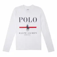 在飛比找Yahoo奇摩購物中心優惠-Ralph Lauren Polo 經典刺繡大馬圖案長袖T恤