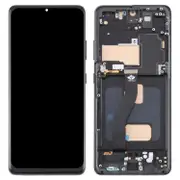 For Samsung Galaxy S21 Ultra 5G G99 Grade C LCD Screen and Digitizer Assembly + Frame Part (TFT) (Wi
