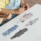 Naval Fleet Model Kit - Educational Ship Toy Set for Tabletop Display