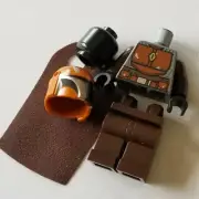 NEW LEGO | Star Wars The Mandalorian - Dark Brown / Orange Tribe Warrior (2020)