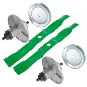 40" Deck Spindle Pulley & Blade for Murray 405003x52 7800278 7800279 7800280