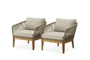 Maui Outdoor Lounge Chair Set