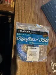 Junk Drawer: Black Box EVNSL81-0015 Cat5e Patch Cable - (RJ45 M/M) - Blue - 15ft