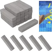 24 Pcs Swimming Pool Pumice Cleaning Stones – Powerful Tile & Grout Cleaner Blocks for Spa, Concrete, and Surface Stain Removal